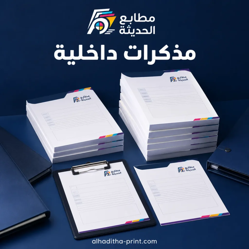 طباعة مذكرات داخلية