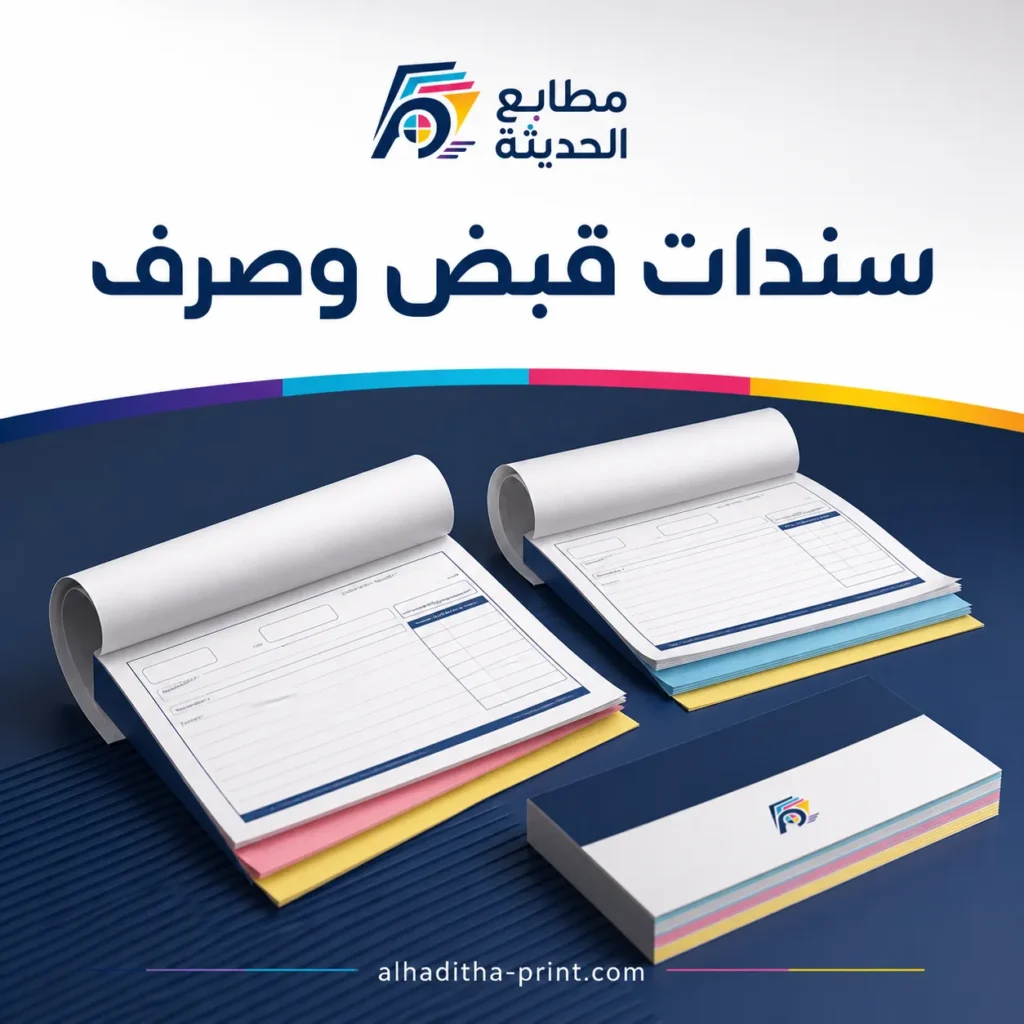 طباعة سندات قبض وصرف